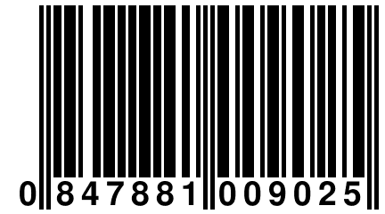 0 847881 009025