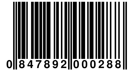 0 847892 000288