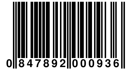 0 847892 000936