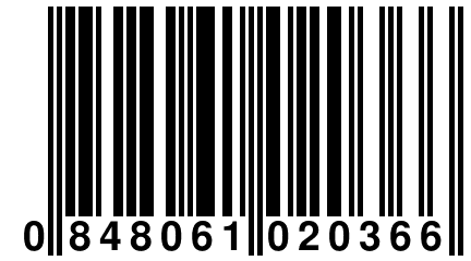 0 848061 020366