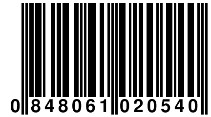 0 848061 020540