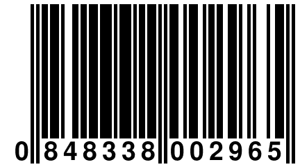 0 848338 002965