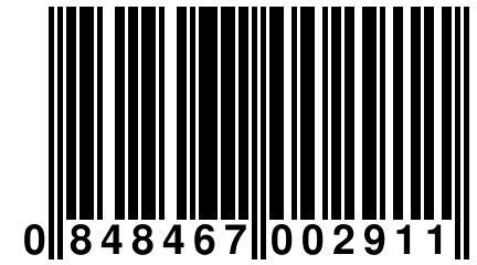 0 848467 002911