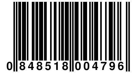 0 848518 004796