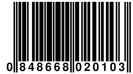 0 848668 020103