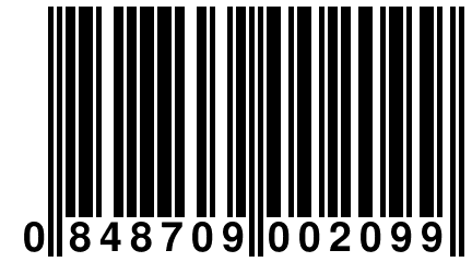 0 848709 002099