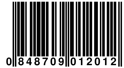 0 848709 012012