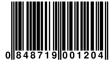 0 848719 001204