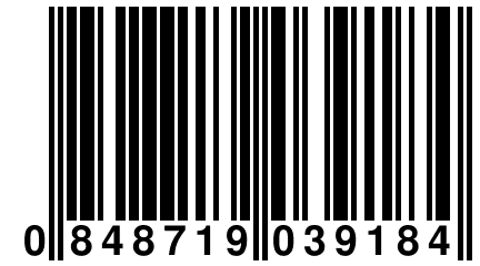 0 848719 039184