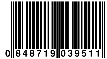 0 848719 039511