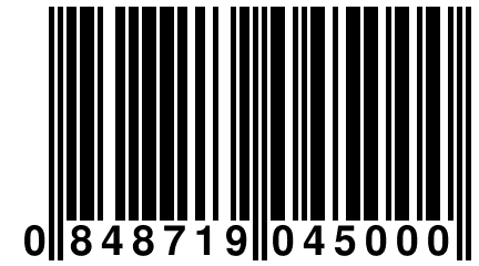 0 848719 045000