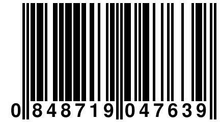 0 848719 047639