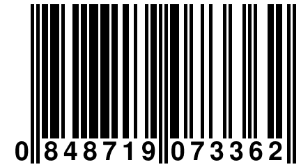 0 848719 073362