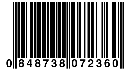 0 848738 072360