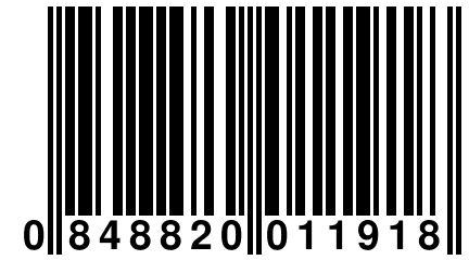 0 848820 011918