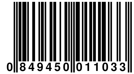 0 849450 011033