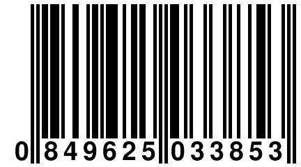 0 849625 033853