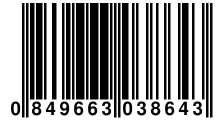 0 849663 038643