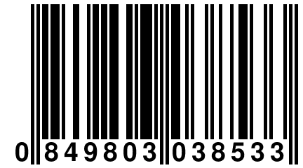 0 849803 038533