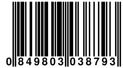 0 849803 038793