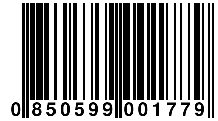 0 850599 001779