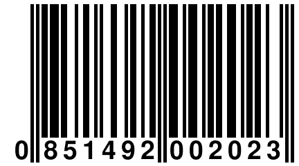 0 851492 002023