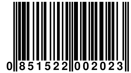 0 851522 002023