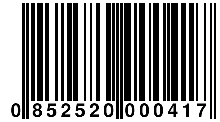 0 852520 000417