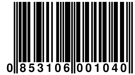 0 853106 001040