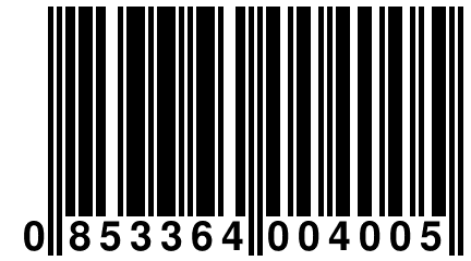 0 853364 004005