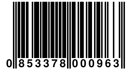 0 853378 000963