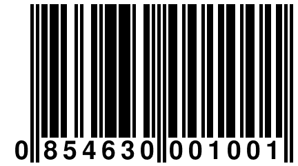 0 854630 001001