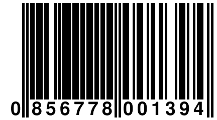 0 856778 001394