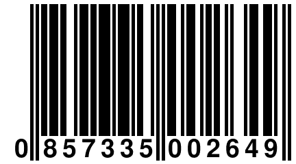 0 857335 002649