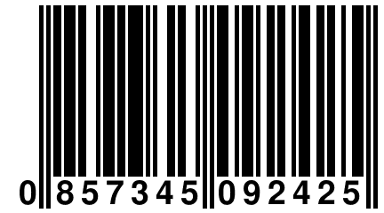 0 857345 092425