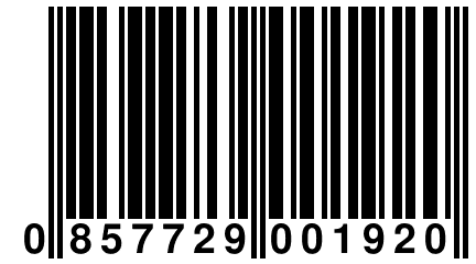 0 857729 001920