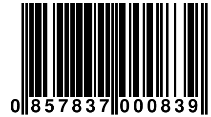 0 857837 000839