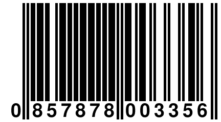 0 857878 003356