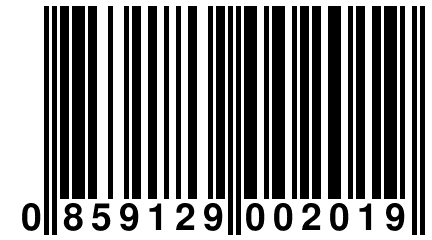 0 859129 002019