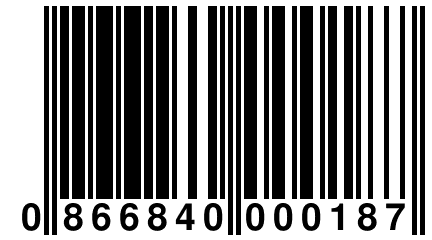 0 866840 000187