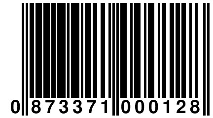 0 873371 000128