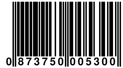 0 873750 005300