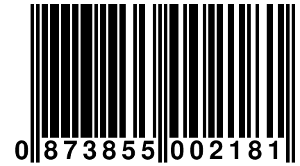 0 873855 002181