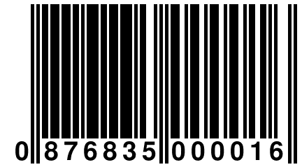 0 876835 000016