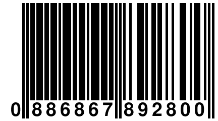 0 886867 892800