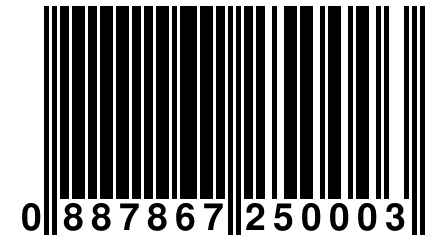 0 887867 250003