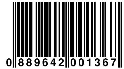 0 889642 001367