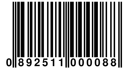 0 892511 000088