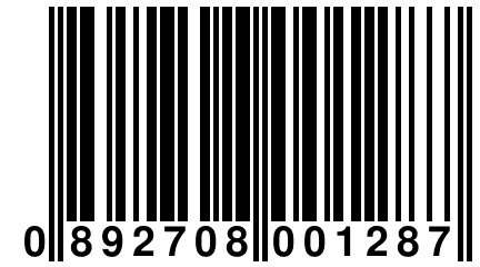 0 892708 001287