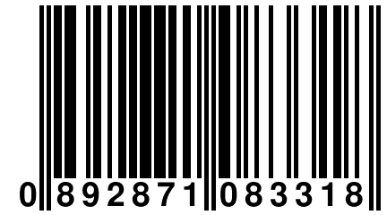 0 892871 083318
